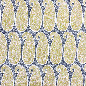 Yaiza Antracita/Ocre by Gaston Y Daniela Designer Fabric