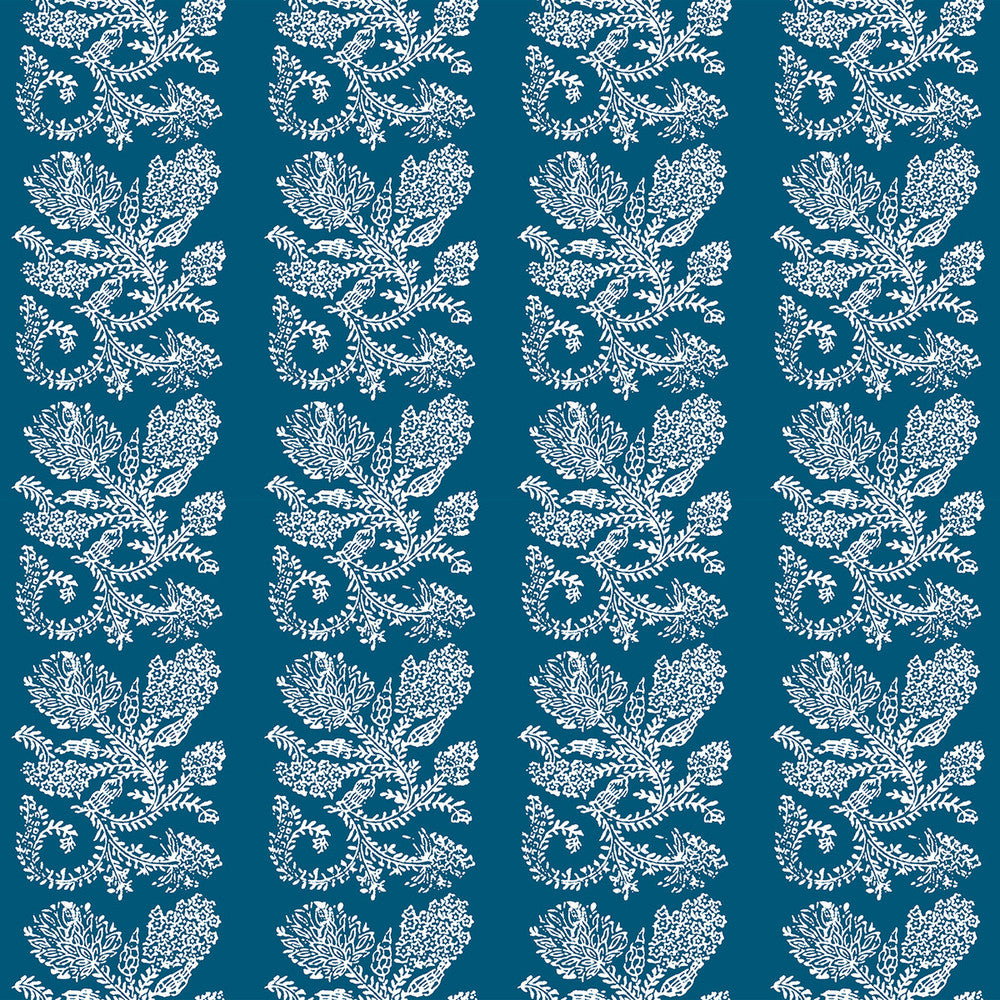 Camino Azul by Gaston Y Daniela Designer Fabric LORENZO CASTILLO V COTTON - 61%;LINEN - 39% Spain MEDIUM Horizontal: 7 and Vertical: 6.6 54 - Swanky Fabrics -