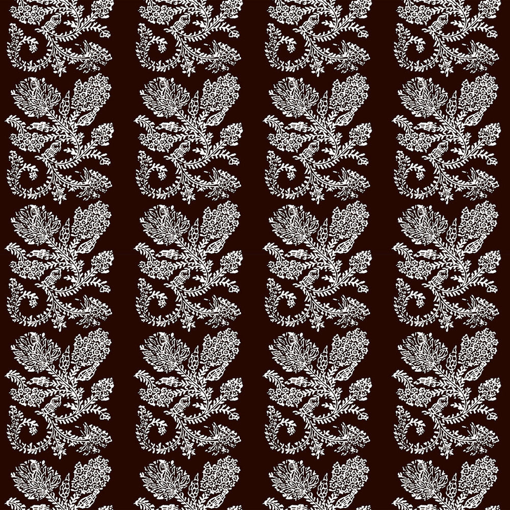 Camino Chocolate by Gaston Y Daniela Designer Fabric LORENZO CASTILLO V COTTON - 61%;LINEN - 39% Spain MEDIUM Horizontal: 7 and Vertical: 6.6 54 - Swanky Fabrics -