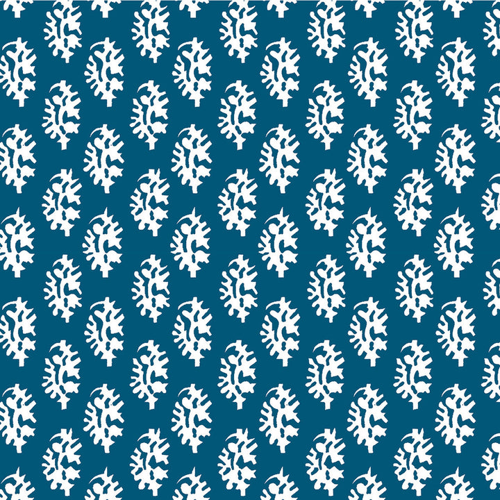Seijo Azul by Gaston Y Daniela Designer Fabric LORENZO CASTILLO V COTTON - 61%;LINEN - 39% Spain MEDIUM Horizontal: 13.19 and Vertical: 3.7 54 - Swanky Fabrics -