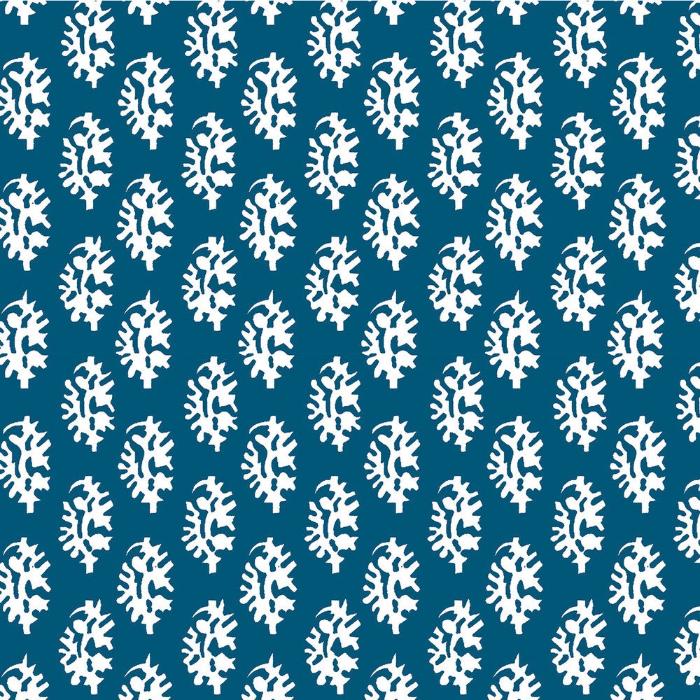 Seijo Azul by Gaston Y Daniela Designer Fabric LORENZO CASTILLO V COTTON - 61%;LINEN - 39% Spain MEDIUM Horizontal: 13.19 and Vertical: 3.7 54 - Swanky Fabrics -