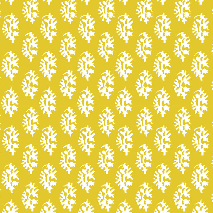 Seijo Amarillo by Gaston Y Daniela Designer Fabric LORENZO CASTILLO V COTTON - 61%;LINEN - 39% Spain MEDIUM Horizontal: 13.19 and Vertical: 3.7 54 - Swanky Fabrics -