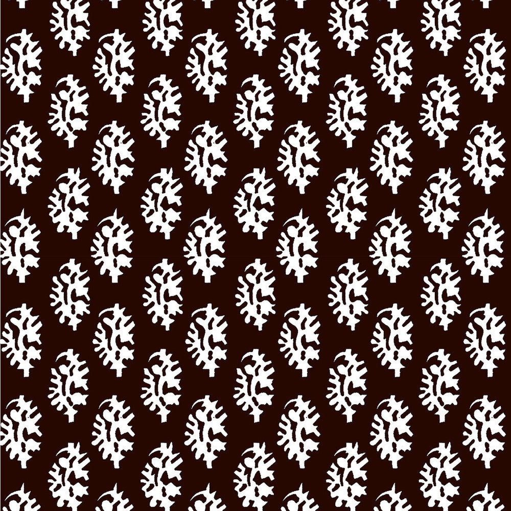 Seijo Chocolate by Gaston Y Daniela Designer Fabric LORENZO CASTILLO V COTTON - 61%;LINEN - 39% Spain MEDIUM Horizontal: 13.19 and Vertical: 3.7 54 - Swanky Fabrics -