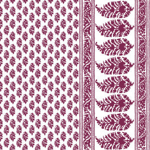 Aravaquita Burdeos by Gaston Y Daniela Designer Fabric