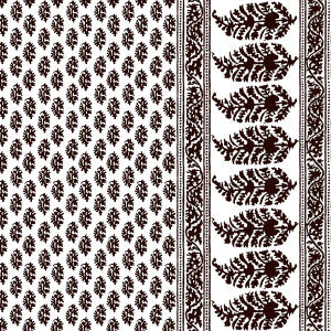 Aravaquita Chocolate by Gaston Y Daniela Designer Fabric