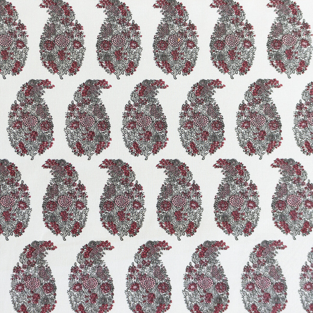 Tarsila Rosa/Berenjena by Gaston Y Daniela Designer Fabric LORENZO CASTILLO V COTTON - 100% Spain HEAVY Horizontal: 2.44 and Vertical: 6.88 55.11 - Swanky Fabrics -