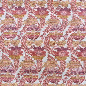 Alejandra Rosa/Amarillo by Gaston Y Daniela Designer Fabric