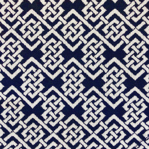 Ephraim Navy by Gaston Y Daniela Designer Fabric