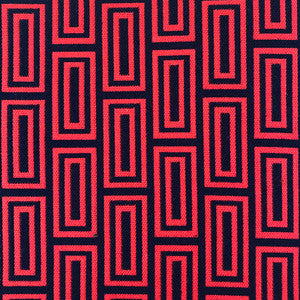 Caleb Rojo/Navy by Gaston Y Daniela Designer Fabric