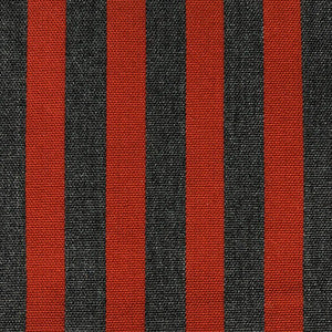 Benjamin Gris/Rojo by Gaston Y Daniela Designer Fabric