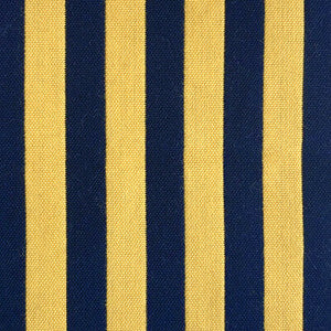 Benjamin Amarillo/Navy by Gaston Y Daniela Designer Fabric