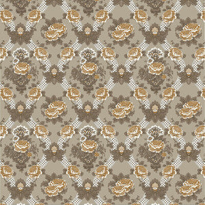 Aranchina Topo/Ocre by Gaston Y Daniela Designer Fabric