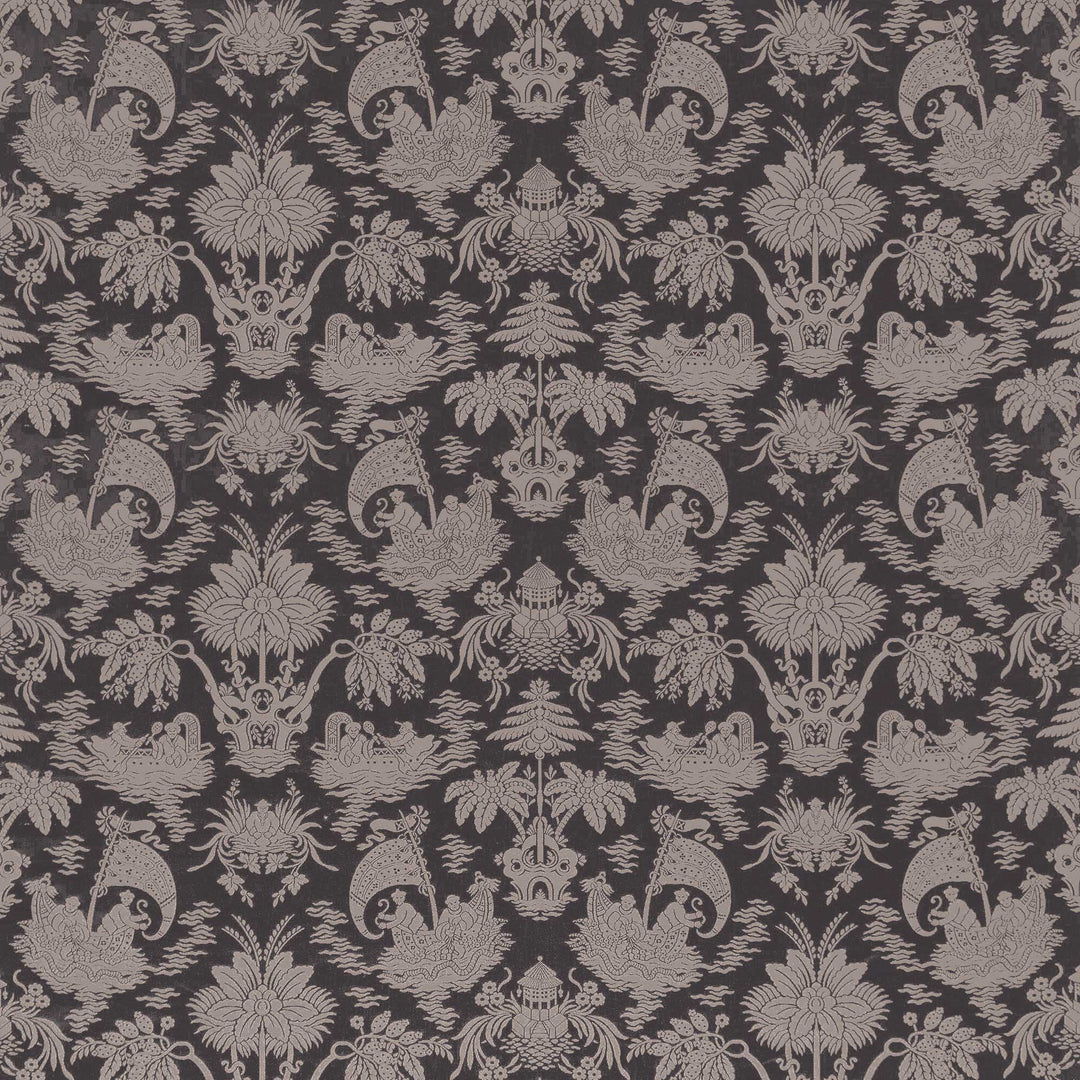 Guangxu - Marron LCT1153.001.0 by Gaston Y Daniela Designer Fabric