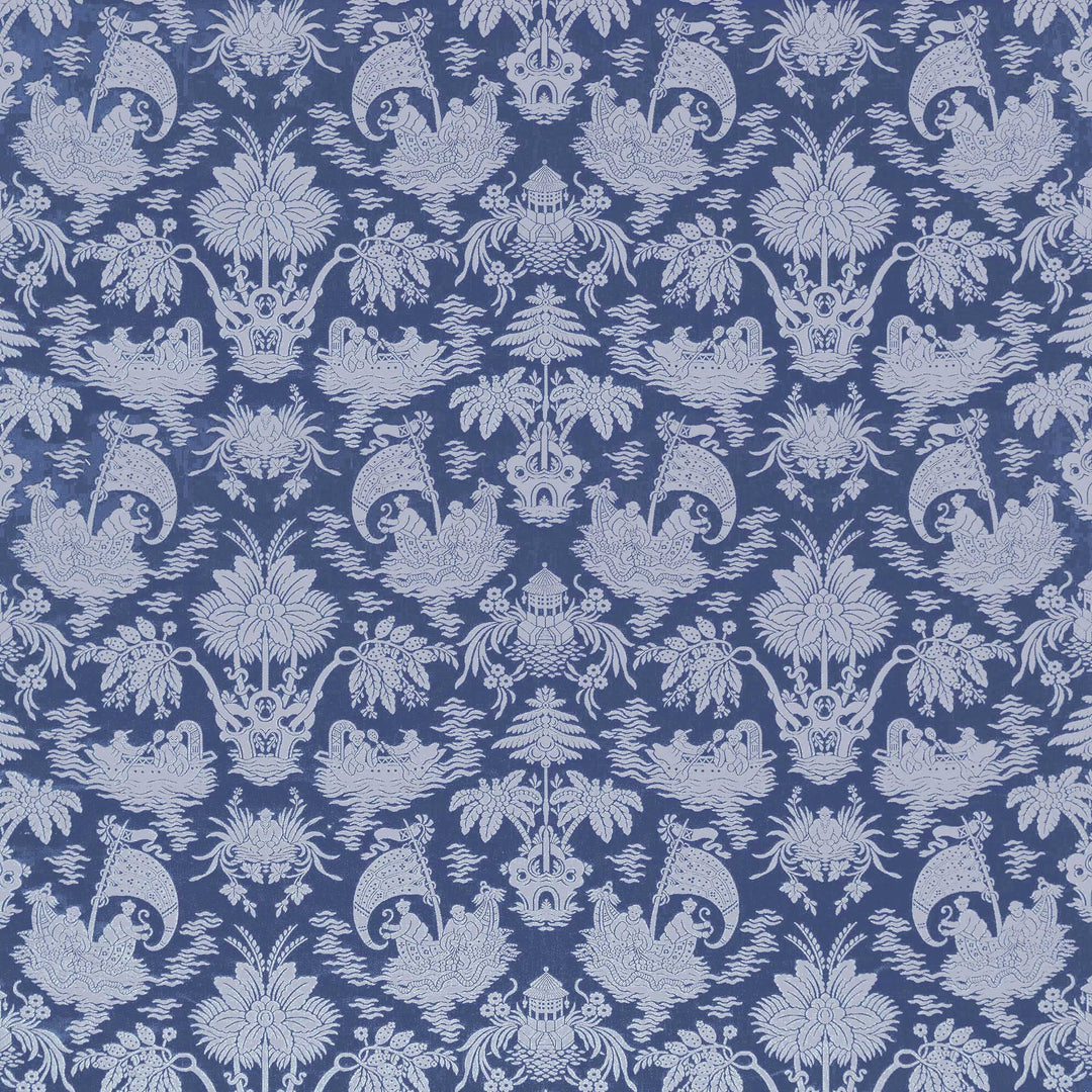 Guangxu - Azul LCT1153.002.0 by Gaston Y Daniela Designer Fabric