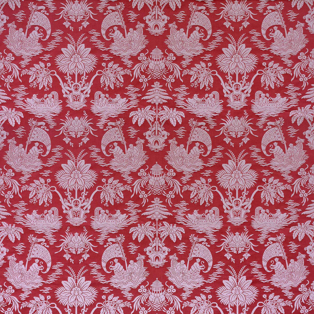 Guangxu - Rojo LCT1153.003.0 by Gaston Y Daniela Designer Fabric