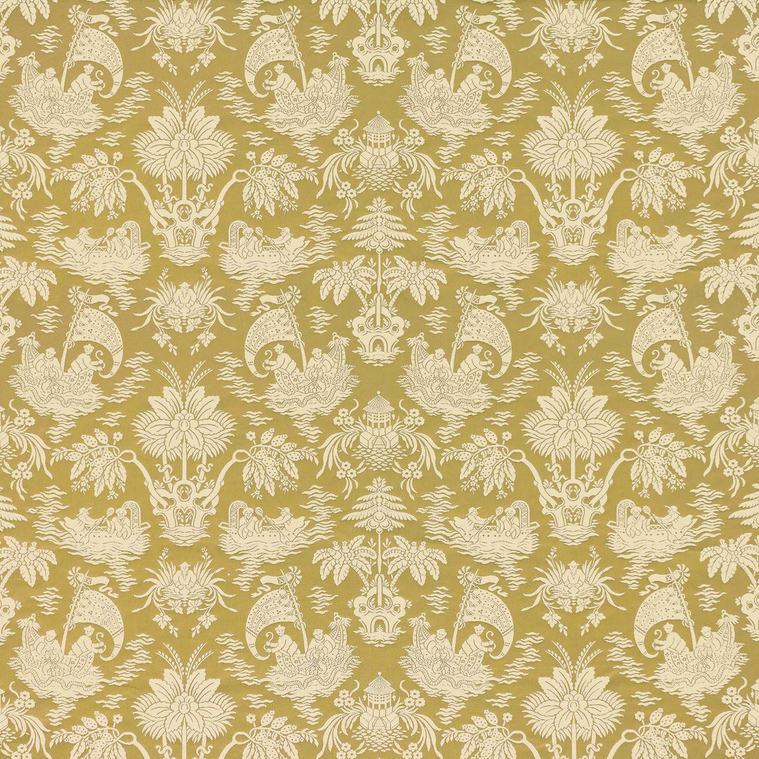 Guangxu - Amarillo LCT1153.006.0 by Gaston Y Daniela Designer Fabric