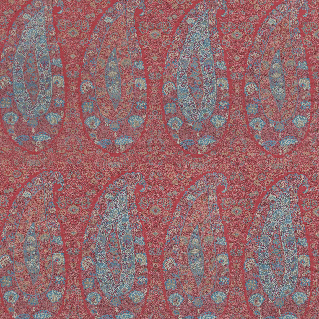 Tesorero - Rojo/Azul LCT1157.001.0 by Gaston Y Daniela Designer Fabric