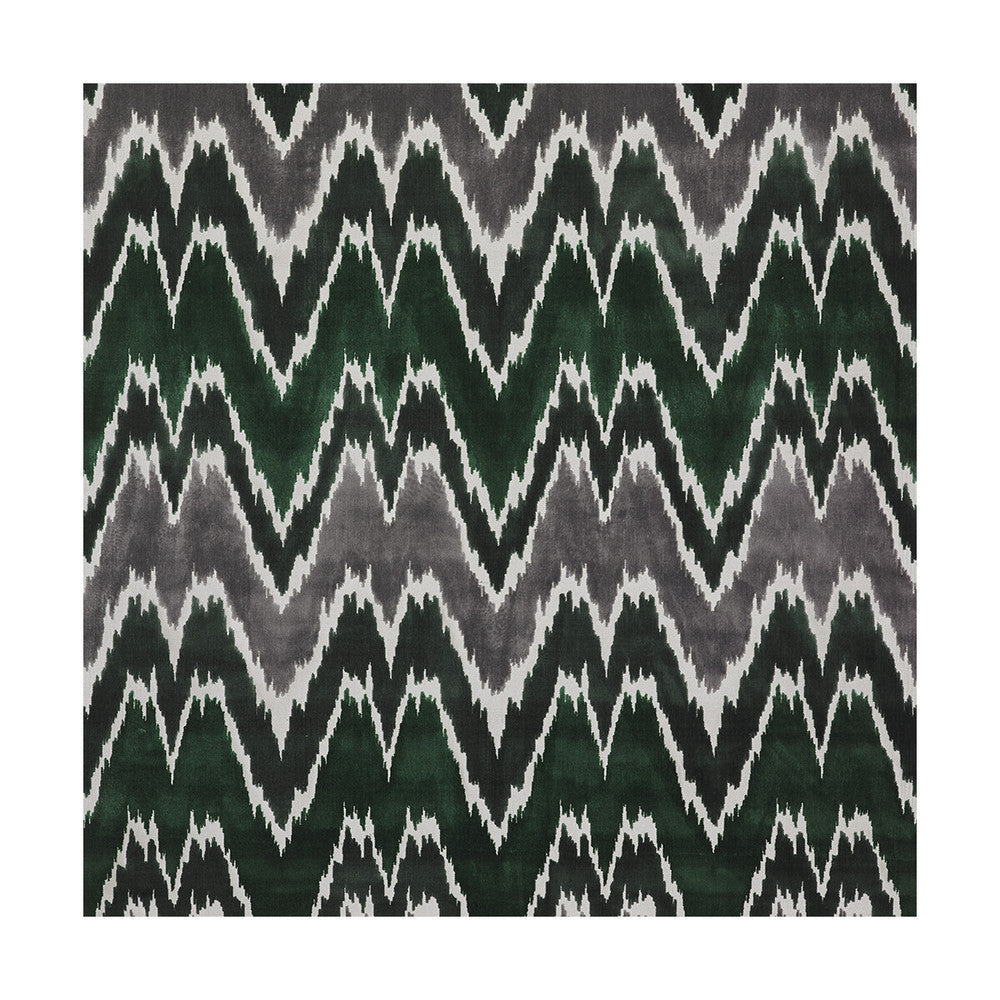 Alejandro Verde/Gris by Gaston Y Daniela Designer Fabric LORENZO CASTILLO III VISCOSE - 56%;POLYESTER - 44% Belgium HEAVY Horizontal: 13.75 and Vertical: 28.25 55 - Swanky Fabrics -