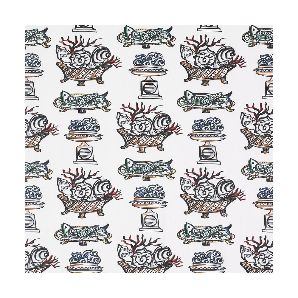 Lozoya Multi by Gaston Y Daniela Designer Fabric LORENZO CASTILLO III POLYESTER - 100% Spain HEAVY Horizontal: 27.25 and Vertical: 28.5 55 - Swanky Fabrics -