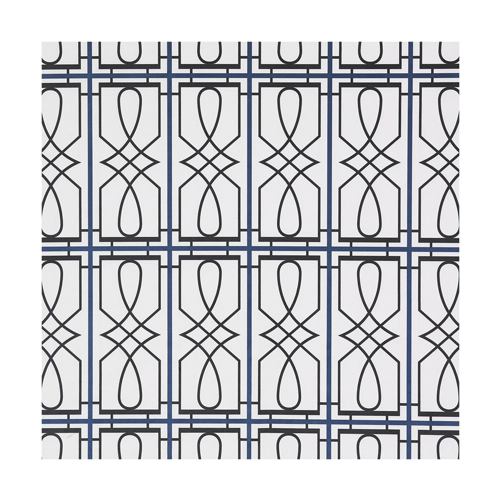 Sopena Azul by Gaston Y Daniela Designer Fabric LORENZO CASTILLO III POLYESTER - 100% Spain HEAVY Horizontal: 8.75 and Vertical: 18.25 55 - Swanky Fabrics -