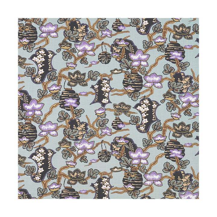 Maria Fondo Agua/Lavanda by Gaston Y Daniela Designer Fabric LORENZO CASTILLO III VISCOSE - 60%;LINEN - 30%;COTTON - 10% Spain HEAVY Horizontal: 27 and Vertical: 26.25 55 - Swanky Fabrics -