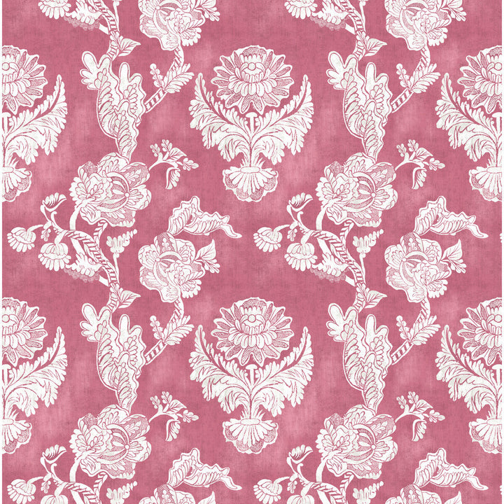 Chitina Rosa by Gaston Y Daniela Designer Fabric LORENZO CASTILLO IV VISCOSE - 67%;LINEN - 33% Spain MEDIUM Horizontal: 26.87 and Vertical: 26 54 - Swanky Fabrics -