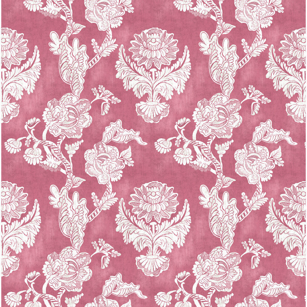 Chitina Rosa by Gaston Y Daniela Designer Fabric LORENZO CASTILLO IV VISCOSE - 67%;LINEN - 33% Spain MEDIUM Horizontal: 26.87 and Vertical: 26 54 - Swanky Fabrics -
