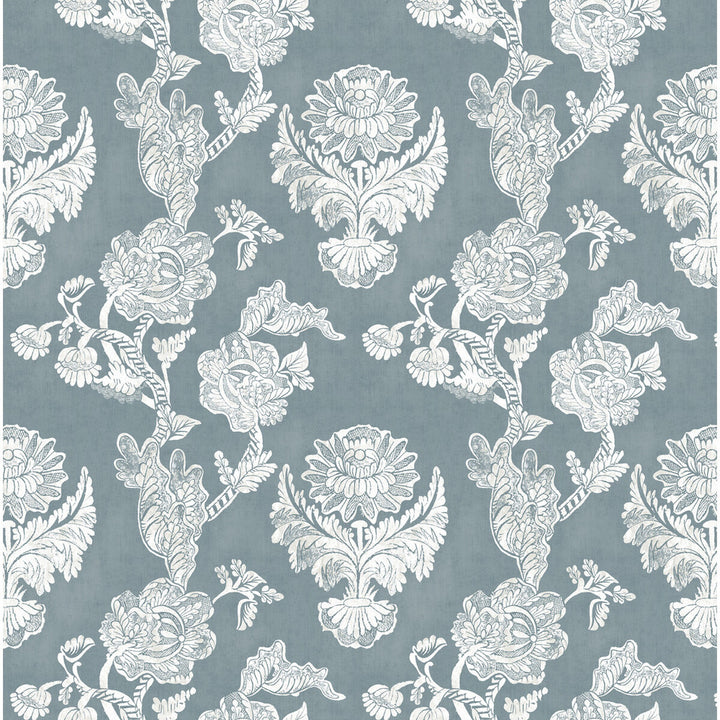 Chitina Azul Claro by Gaston Y Daniela Designer Fabric LORENZO CASTILLO IV VISCOSE - 67%;LINEN - 33% Spain MEDIUM Horizontal: 26.87 and Vertical: 26 54 - Swanky Fabrics -