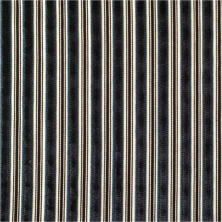 Eresma Navy by Gaston Y Daniela Designer Fabric LORENZO CASTILLO IV VISCOSE - 58%;COTTON - 42% India HEAVY Horizontal: 0.67 and Vertical: 0 55 - Swanky Fabrics -