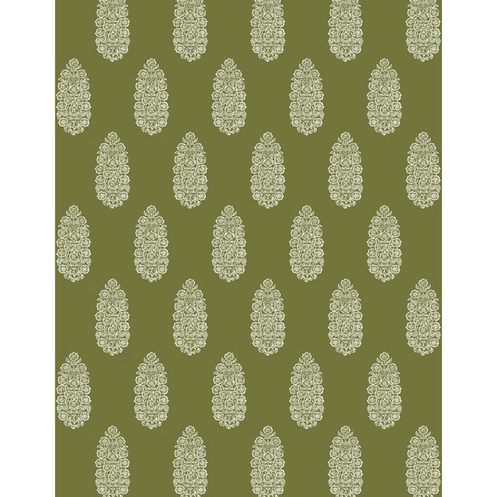 Salobrena Wp Verde by Gaston Y Daniela Designer Wallcovering LORENZO CASTILLO V VINYL - 100% Italy Horizontal: 0 and Vertical: 20.8 27.5 - Swanky Fabrics -