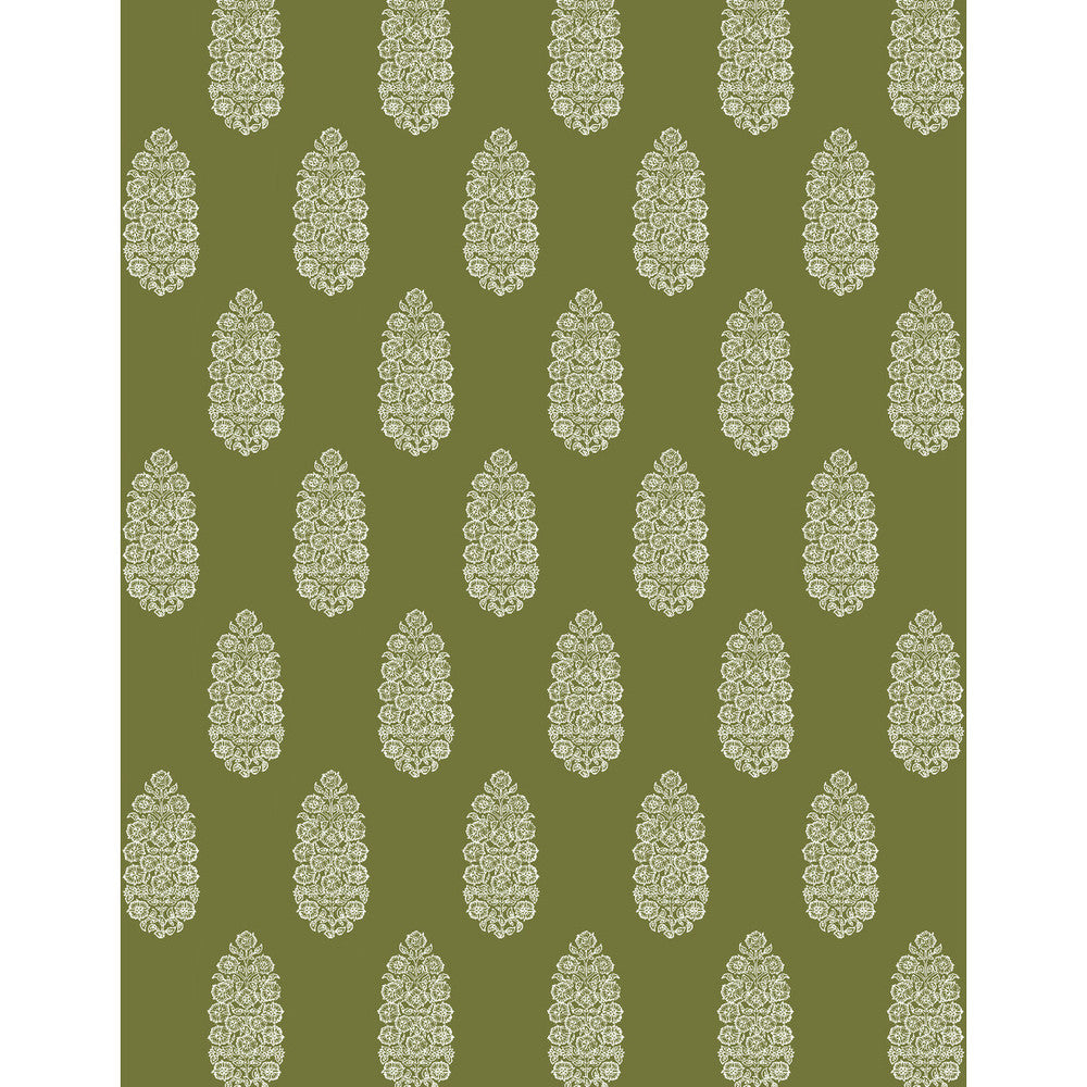 Salobrena Wp Verde by Gaston Y Daniela Designer Wallcovering LORENZO CASTILLO V VINYL - 100% Italy - Horizontal: 0 and Vertical: 20.8 27.5 - Swanky Fabrics -