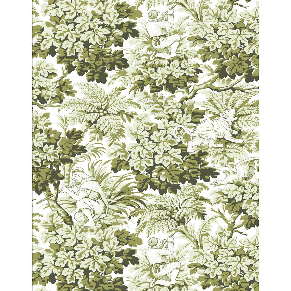 Vegacervera Wp Verde by Gaston Y Daniela Designer Wallcovering LORENZO CASTILLO V VINYL - 100% Italy - Horizontal: 0 and Vertical: 27.5 27.5 - Swanky Fabrics -