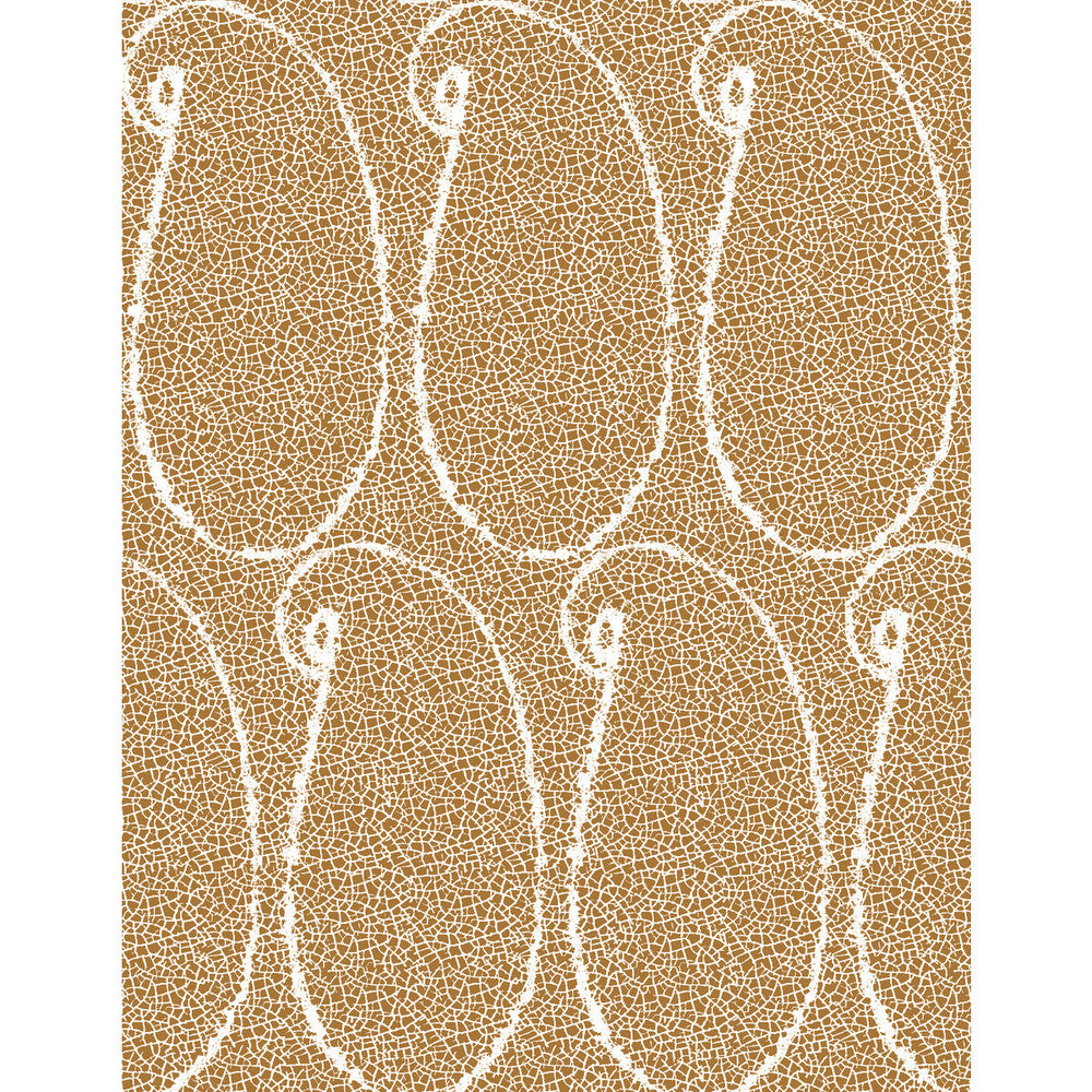 Benacantil Wp Ocre by Gaston Y Daniela Designer Wallcovering LORENZO CASTILLO V VINYL - 100% Italy - Horizontal: 0 and Vertical: 35.4 27.5 - Swanky Fabrics -