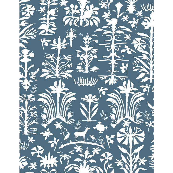Salinas Wp Azul by Gaston Y Daniela Designer Wallcovering LORENZO CASTILLO V VINYL - 100% Italy Horizontal: 0 and Vertical: 33.8 27.5 - Swanky Fabrics -