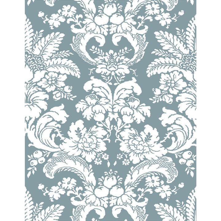 Grajal Wp Azul by Gaston Y Daniela Designer Wallcovering LORENZO CASTILLO V VINYL - 100% Italy - Horizontal: 0 and Vertical: 27.5 27.5 - Swanky Fabrics -