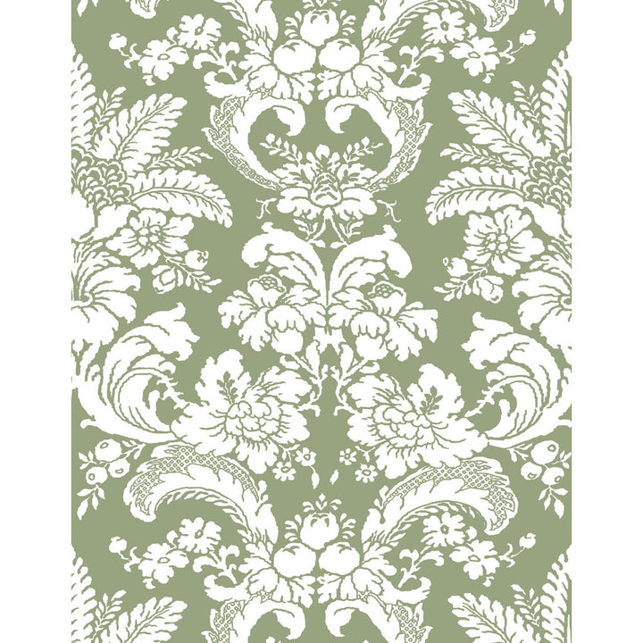 Grajal Wp Verde by Gaston Y Daniela Designer Wallcovering LORENZO CASTILLO V VINYL - 100% Italy Horizontal: 0 and Vertical: 27.5 27.5 - Swanky Fabrics -