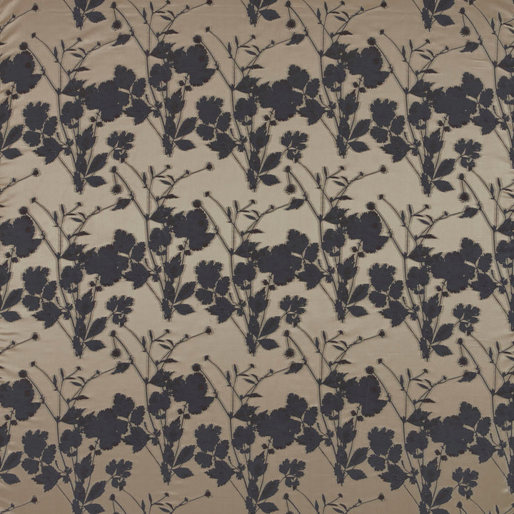 Leaf 1 Espresso by Marcus William Designer Fabric KAI/MARCUS WILLIAM BOTANICAL ESCAPE 71%COT 29%POL INDIA Horizontal: 18.875 and Vertical: 17.625 56 in - Swanky Fabrics -