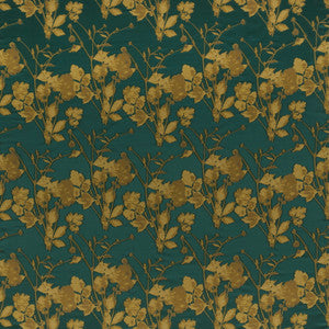 Leaf 2 Evergreen by Marcus William Designer Fabric