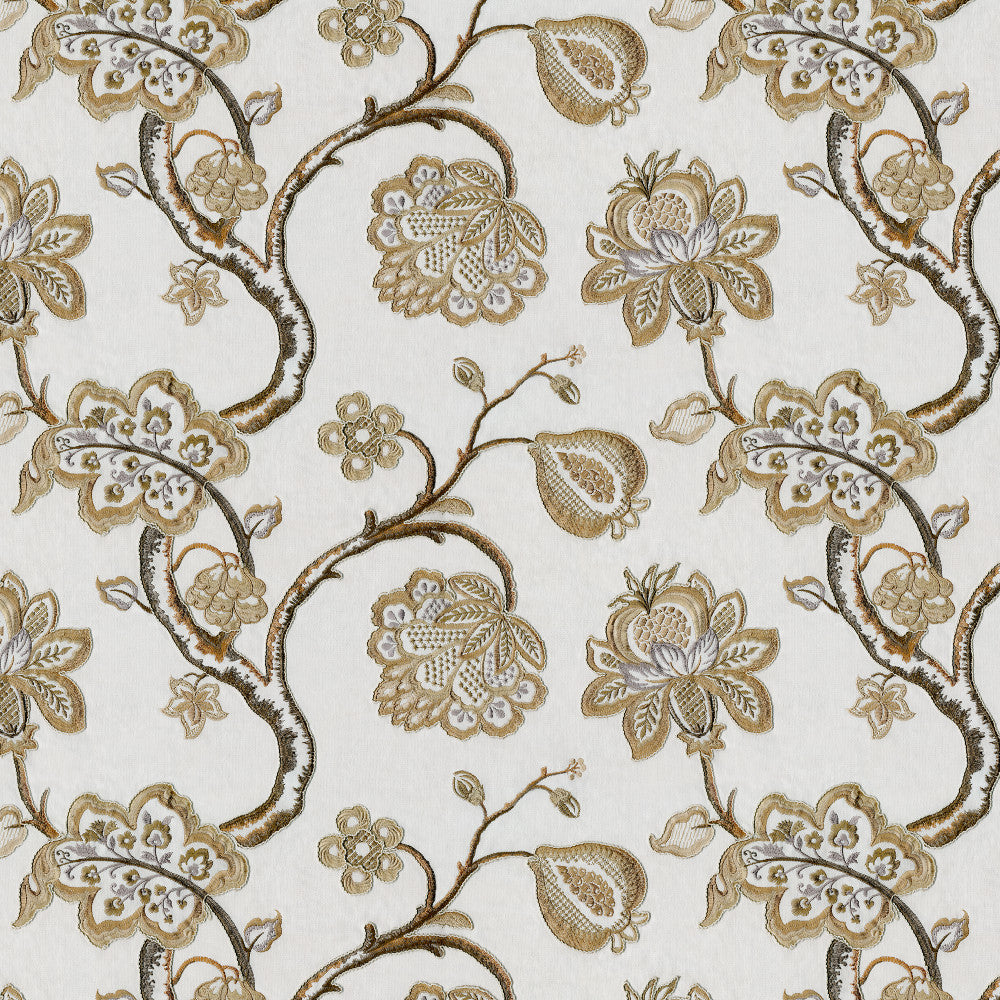 LEAP 14J8001 by JF Designer Fabric Color Concepts Silver Sage 60% Cotton, 32% Viscose, 8% Polyester India  Horizontal: 25.375 and Vertical: 15.5 61  - Swanky Fabrics -