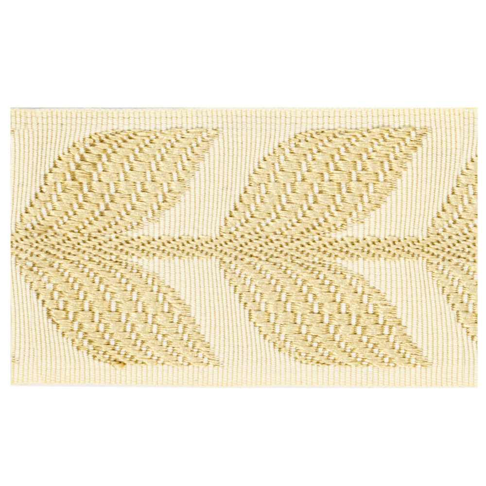 Lecanto 1 Toffee by Stout Trim Stout Trim Lecanto 1 ToffeeTrim VISIONS OF COLOR TRIM TURKEY </p><p>Repeat: H: 1.625, V: 0.000 2.25 in - Fabric Carolina -
