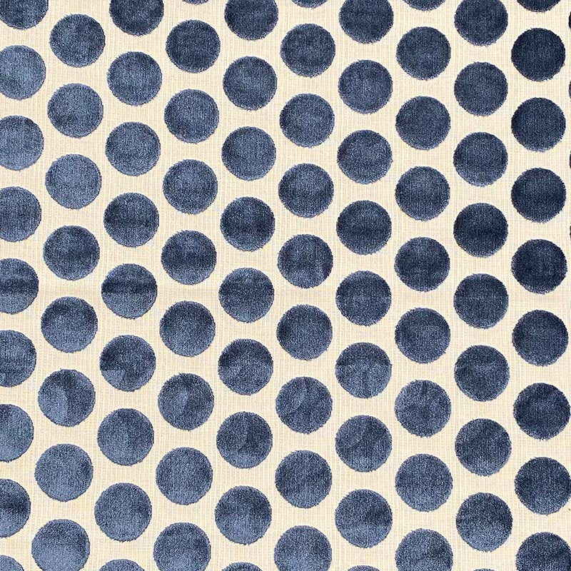 Legacy Blue by Magnolia Designer Fabric - 65Visc35Poly India 15000 Horizontal: 3.5 and Vertical: 2.25 54" - Swanky Fabrics -