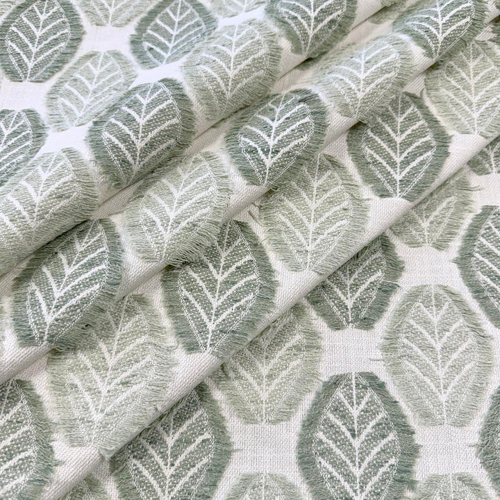 Leif Pistachio by Magnolia Designer Fabric - 57% Polyester, 43% Cotton India 30,000 WYZ Horizontal: 3.375 and Vertical: 3.75 55 - Swanky Fabrics -