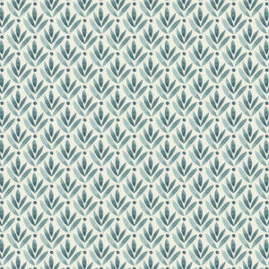 Leominster 3 Aqua by Stout Designer Fabric