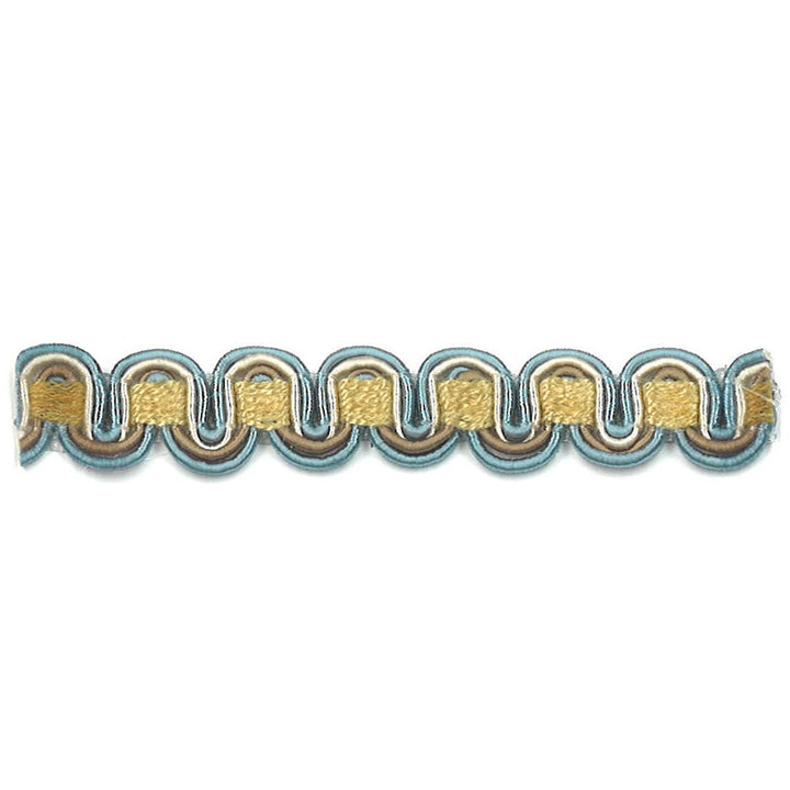 Lexington 13 Cornflower by Stout Designer Trim ART OF DESIGN TRIM-2 TAPES 100%SVI CHINA Horizontal: 0 and Vertical: 0 0.38 in - Swanky Fabrics -