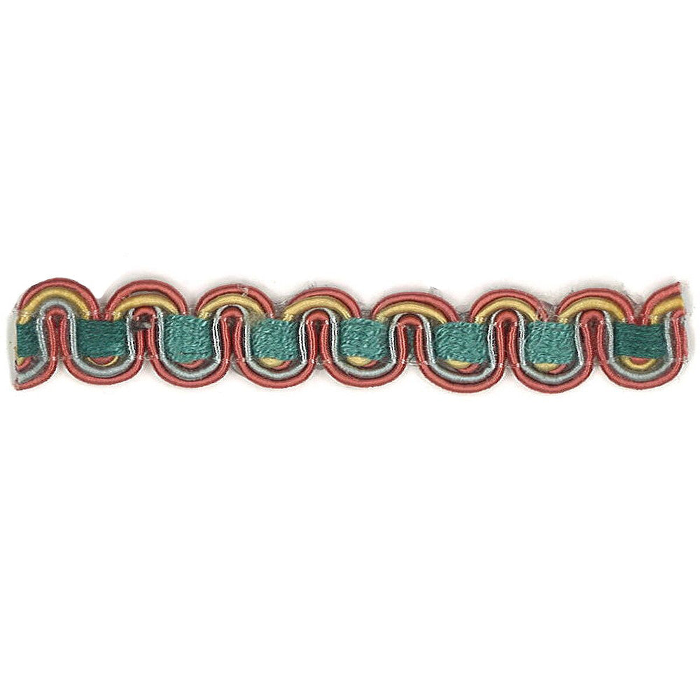 Lexington 16 Lagoon by Stout Trim Stout Trim Lexington 16 LagoonTrim ART OF DESIGN TRIM-2 TAPES 100%SVI CHINA </p><p>Repeat: H: 0.000, V: 0.000 0.38 in - Fabric Carolina -