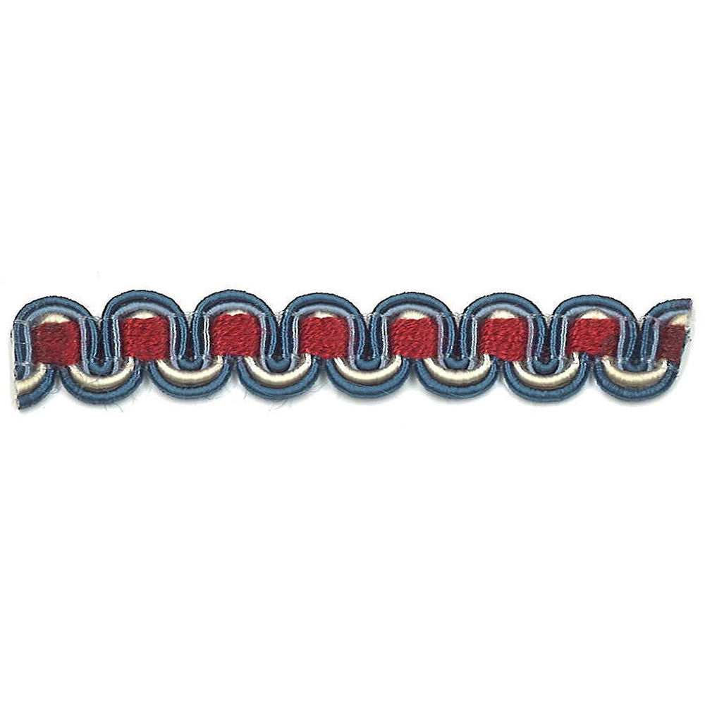 Lexington 19 Americana by Stout Designer Trim ART OF DESIGN TRIM-2 TAPES 100%SVI CHINA WYZENBEEK 100 000 DOUBLE RUB WEAR TEST (HEAVY DUTY) Horizontal: 0.000 and Vertical: 0.000 0.38 in - Swanky Fabrics -