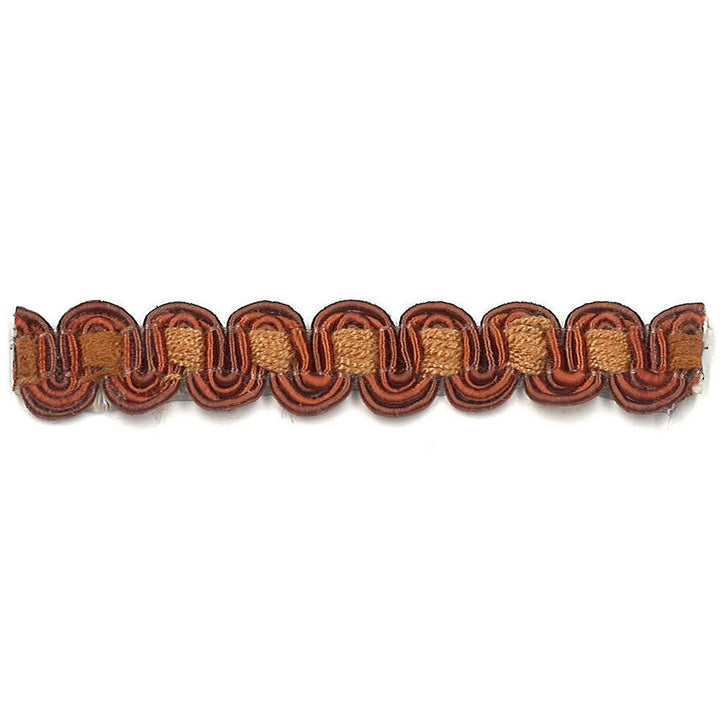Lexington 2 Paprika by Stout Designer Trim ART OF DESIGN TRIM-2 TAPES 100%SVI CHINA Horizontal: 0 and Vertical: 0 0.38 in - Swanky Fabrics -
