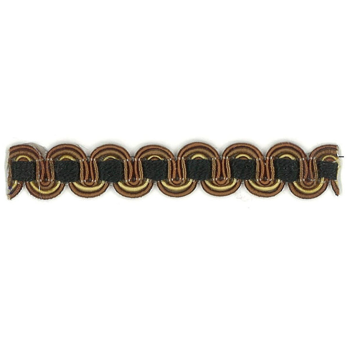 Lexington 35 Granite by Stout Designer Trim ART OF DESIGN TRIM-2 TAPES 100%SVI CHINA Horizontal: 0.000 and Vertical: 0.000 0.38 in - Swanky Fabrics -