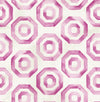 Faravel Geo Magenta and Off-White LG91509 by Seabrook Designs Designer Wallpaper