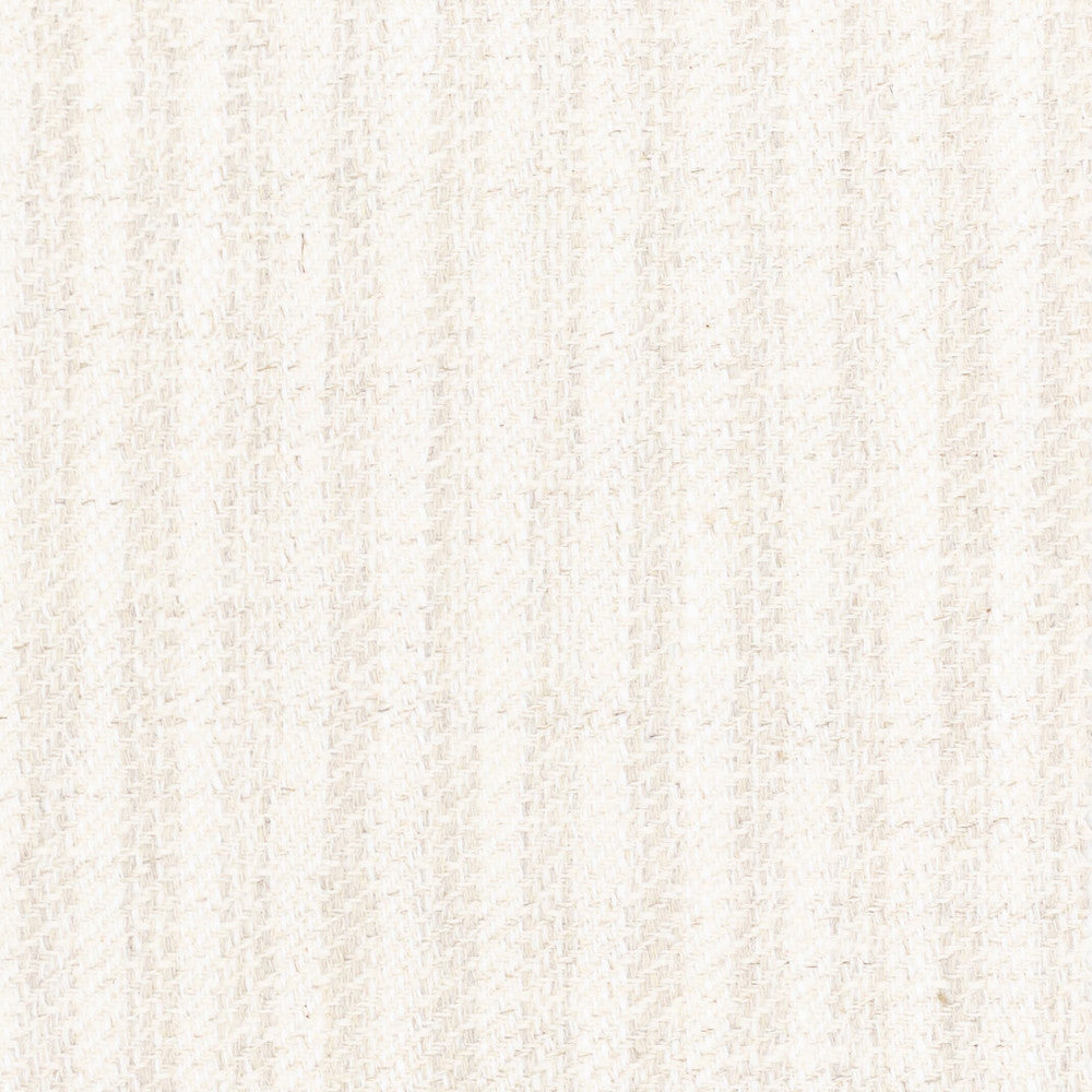 Lictor 2 Putty by Stout Designer Fabric JUST STRIPES NATURAL/CHARCOAL 58%COT 22%POL 15%SVI 5%LIN USA Horizontal: 0.000 and Vertical: 4.375 54 in - Swanky Fabrics -